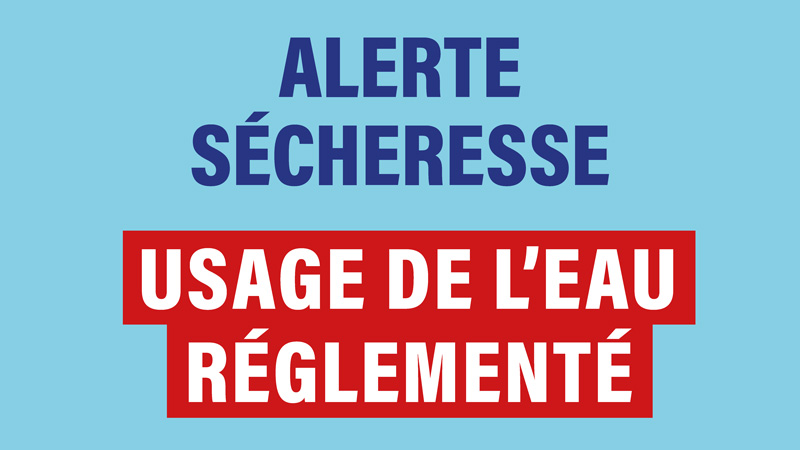 Limitation provisoire de certains usages de l'eau