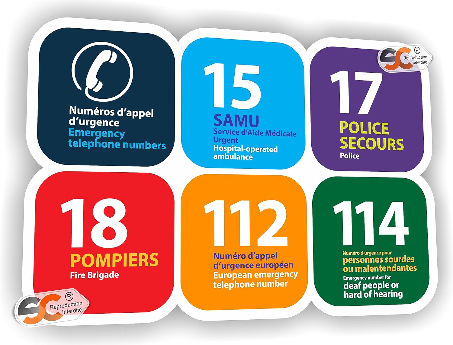 INFORMATIONS APPELS AUX SERVICES D'URGENCE